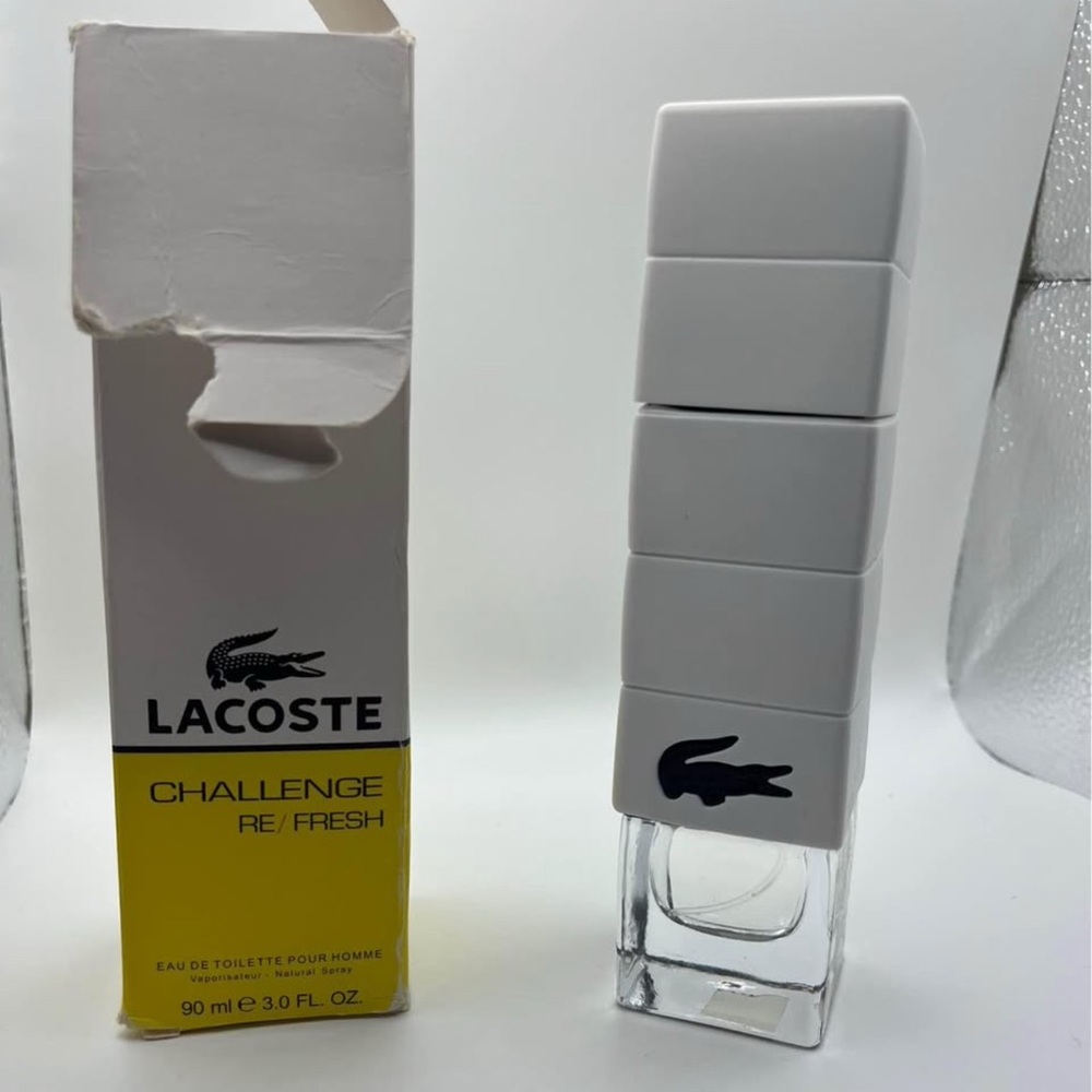 Lacoste White and Yellow Men's Fragrance